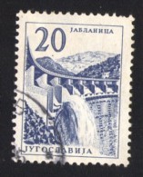 Yougoslavie 1961 Oblitéré Rond Used Stamp Barrage Dam - Oblitérés