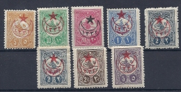 140012589  TURQUIA  YVERT  Nº  397/405  */MH - Unused Stamps