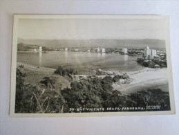 94 SAO VICENTE BRASIL PANORAMA - FOTO POSTAL COLOMBO - Other