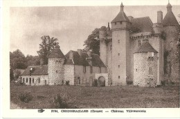 23  CHENERAILLES   -  Chateau   VILLEMONTEIX - Chenerailles