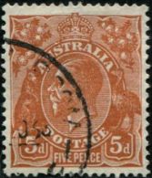 DK0206 Australia 1914 King Edward 1v USED - Mint Stamps