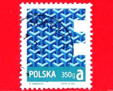 POLONIA - POLSKA - Usato - 2013 - Prioritaria - Znaczek Obiegowy Ekonomiczny I Priorytetowy - E 350g A - 1,60zł - Usados