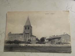 VDS CPA BAUGY L'EGLISE SUPERBE PANORAMA ETAT VOIR SCAN - Baugy