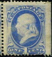 DK0234 United States 1870 Franklin 1v MH - Ongebruikt