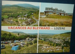 Vacances AU BLEYMARD.Multivues.Cpsm,neuve,be - Le Bleymard