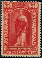 DK0237 United States 1897 Newsprint Stamps 1v MH - Newspaper & Periodical