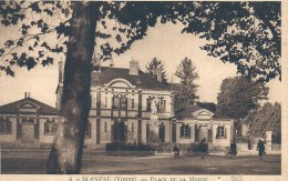 BOURGOGNE - 89 - YONNE - BLENEAU - Place De La Mairie - Petite Animation - Bleneau