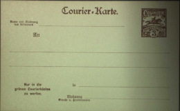 Courier  Barmen-Elberfeld  Deutschland Deutsches Reich - Posta Privata & Locale