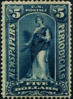 DK0242 United States 1896 Newsprint Stamps 1v MLH - Zeitungsmarken & Streifbänder