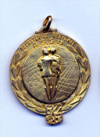 Médaille Secrétariat Régional ASSU. Signée Fraisse . Emblème Olympique. Beaune, Côte-d'Or, Bourgogne - Leichtathletik