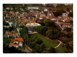 Domont Vue Aerienne Sur Le Quartier De La Clinique Du Chateau De Longpre Avec La Mairie Et L´eglise - Domont