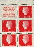 DK0259 Canada 1962 Queen Elizabeth 5v+tabss MNH - Nuovi