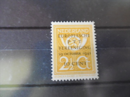 TIMBRE  DES PAYS BAS  YVERT N° 392** - Nuevos