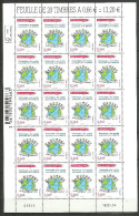 ANDORRA- CORREO FRANCES N. 789-2014 HOJA ENTERA  (C.H. C.ARXIU) - Blocks & Sheetlets