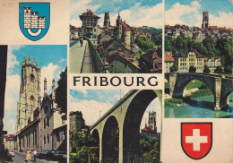 SUISSE,HELVETIA,SWISS,SWITZERLAND,SVIZZERA,SCHWEIZ ,FRIBOURG,cathédrale SAINT NICOLAS,PONT - Fribourg