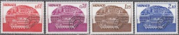 Monaco 1978 Yvert Préo 54 - 57 Neuf ** Cote (2015) 4.00 Euro Centre De Congrès - VorausGebrauchte