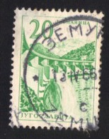Yougoslavie 1965 Oblitéré Rond Used Stamp Barrage De Jablanica Dam - Oblitérés