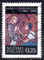 FINLAND 1965 Birth Centenary Of A. Gallen-Kallela (artist) - 25p The Fratricide  FU - Gebruikt