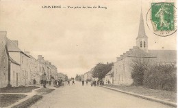 LOUVERNE - Vue Prise Du Bas Du Bourg - Animée - Louverne