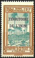 ININI..1932..Michel # 2...MLH...Portomarken. - Unused Stamps