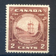 Canada  *   - N° 172 -  Sceau Du Nouveau - Brunswick  - - Unused Stamps