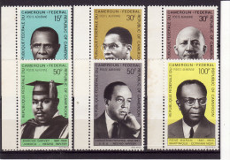 CAMEROUN 1969 - Poste Aérienne - PA N° 138 à 143 - Série Complète De 6 Timbres - Bords De Feuille - Neufs** (Lot 3) - Cameroon (1960-...)