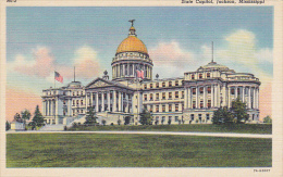 Mississippi Jackson State Capitol Building Curteich - Jackson