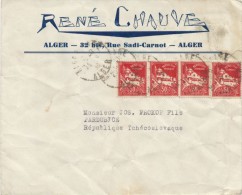 I3619 - Algeria (193x) Alger - Storia Postale