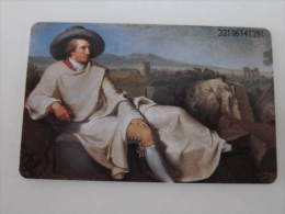 O340 10.93 Painting "Goethe In Der Campagna",used - O-Reeksen : Klantenreeksen