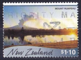 New Zealand 2000 Eruption Of Mount Ruapehu $1.10 Used - Usati