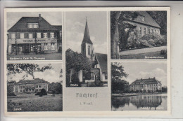 4414 SASSENBERG - Füchtorf, Mehrbildkarte, Bäckerrei & Cafe Thumann - Warendorf