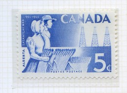 Canada  **    N° 282 -   Cinq. De La Province De L' Alberta - Unused Stamps