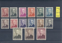 140012635  TURQUIA  YVERT  Nº  1060/74  */MH - Unused Stamps