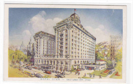 Hotel Utah Salt Lake City UT Postcard - Salt Lake City