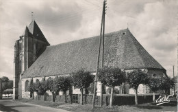 28 // BLEVY   L'église Et Le Monument Aux Morts  CPSM 10 X 14 - Blévy