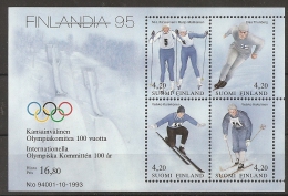 Finland Sport Ski Skate MNH - Unused Stamps