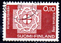 FINLAND 1963 Lutheran World Federation Assembly, Helsinki - 10p Crown Of Thorns  FU - Used Stamps