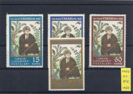 140012646  TURQUIA  YVERT  Nº  1122/5  **/MNH - Unused Stamps