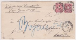 Pologne, Lettre De OSTROVO ,1888,  (p18) - Cartas & Documentos