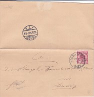 Pologne, Lettre De SIERAKOWITZ 1898 (p25) - Lettres & Documents