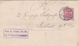 Pologne,lettre De GDANSK ( DANZIG) ,franchise, 1908  (p34) - Cartas & Documentos