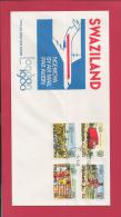 SWAZILAND, 1980,  Mint FDC , LONDON   Nr(s) 354-357,  F 3481 - Swaziland (1968-...)