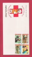 SWAZILAND, 1982,  Mint FDC , Red Cross,   Nr(s) 411-414,  F 3490 - Swaziland (1968-...)