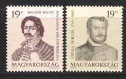 HUNGARY - 1994. Famous Hungarians Poets / Baron Miklos Josika And Balint Balassi  MNH! Mi 4292-4293. - Ungebraucht