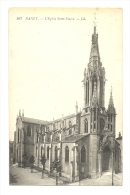Cp, 54, Nancy, L'Eglise Saint-Fiacre - Nancy