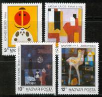 HUNGARY - 1989.Modern Paintings Cpl. Set MNH! - Ungebraucht