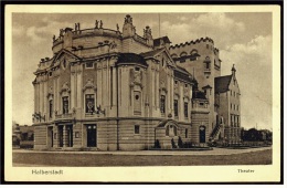 Halberstadt   -  Theater  -  Ansichtskarte Ca.1920    (3208) - Halberstadt