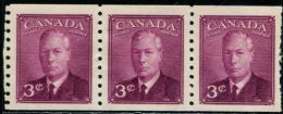 DK0318 Canada 1949 George VI 3v MH - Nuovi