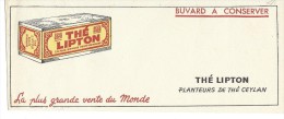 BUVARD: Thé Lipton - Koffie En Thee