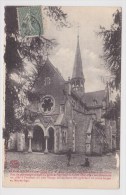 (RECTO / VERSO) BAR SUR SEINE EN 1919 - NOTRE DAME DU CHENE AVEC PERSONNAGES DEVANT - USURES - Bar-sur-Seine